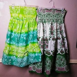 Bathing suit cover up lot(2)